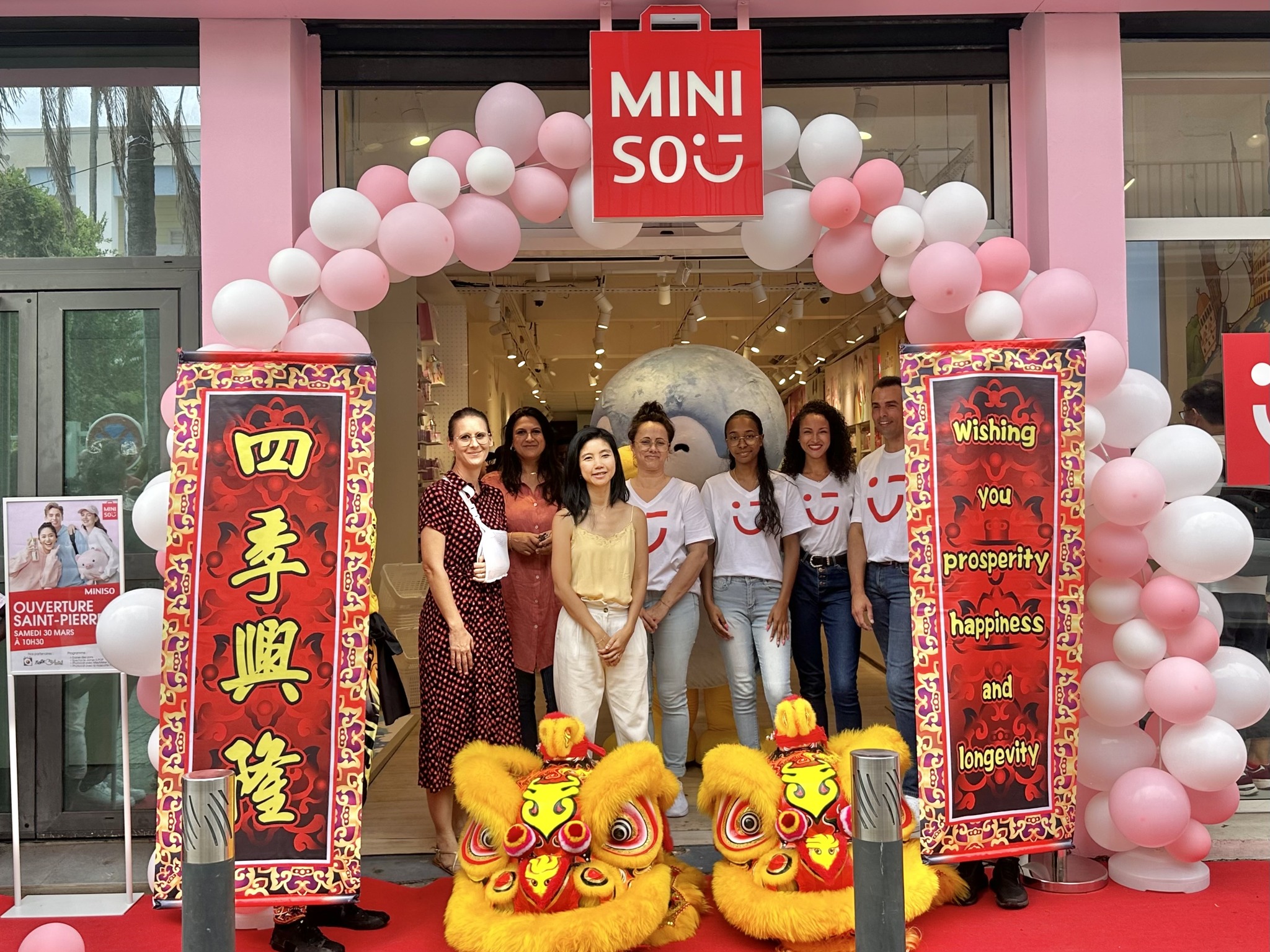 Ouverture MINISO Saint-Pierre